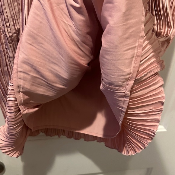 Abercrombie Kids Pink Pleated Midi Skirt - Picture 4 of 5